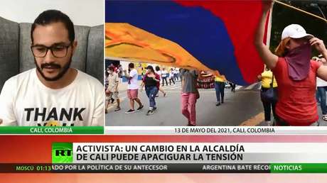 Activista colombiano: "Un cambio de gabinete en la Alcaldía de Cali podría generar un impacto positivo"