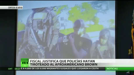 Un fiscal estadounidense justifica a los policías que dispararon al afroamericano Andrew Brown