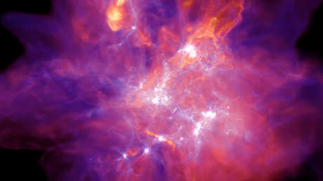 Crean el simulador 3D más realista que muestra el nacimiento de las estrellas (VIDEO)