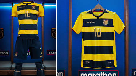 La selección de fútbol de Ecuador presenta la camiseta para la Copa América 2021 y las redes estallan en burlas
