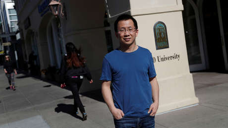 El multimillonario chino Zhang Yiming, fundador de la compañía ByteDance