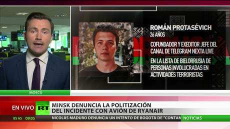 Bielorrusia denuncia la politización del incidente con un vuelo de Ryanair