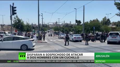 Israel: Disparan a un sospechoso de atacar a dos hombres con cuchillo