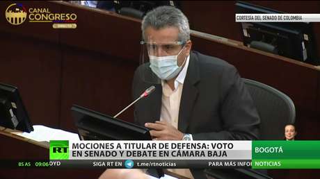 Colombia: Voto en el Senado y debate en el Congreso sobre la moción de censura contra el ministro de Defensa