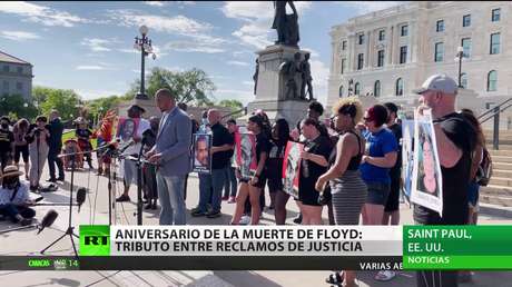 Aniversario de la muerte de George Floyd: tributo entre reclamos de justicia