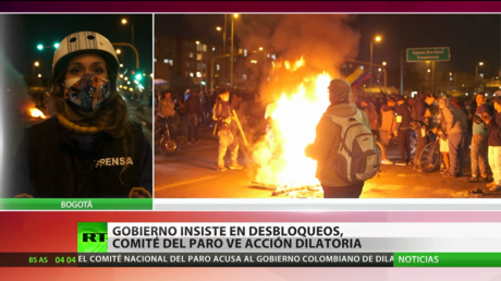 El Gobierno de Colombia exige al Comité Nacional del Paro que desbloquee las carreteras