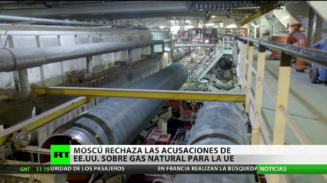 Moscú rechaza las acusaciones de EE.UU. sobre el gas natural ruso suministrado a Europa