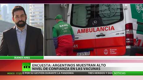 Encuesta: Los argentinos muestran un alto nivel de confianza en las vacunas contra el covid-19
