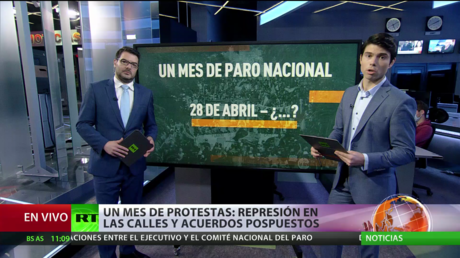 Un mes de protestas en Colombia: represión en las calles y acuerdos pospuestos
