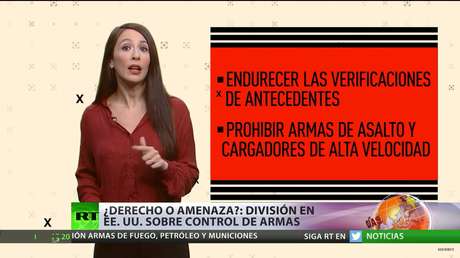 ¿Derecho o amenaza a la seguridad?: División de opiniones en EE.UU. sobre control de armas