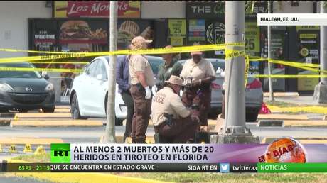 Al menos dos muertos y más de 20 heridos tras un tiroteo en Florida