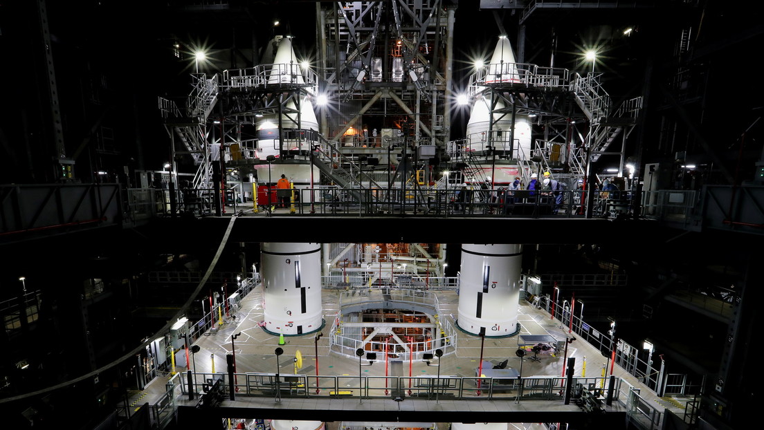 La NASA muestra por primera vez ensamblado su cohete más potente