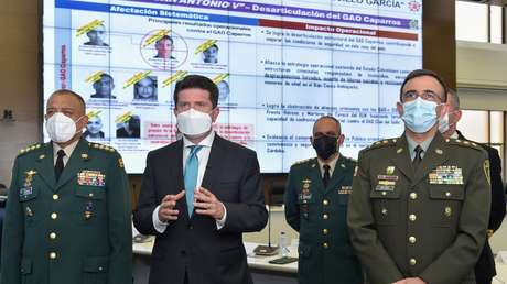 El Gobierno de Colombia anuncia la desarticulación de la organización criminal Los Caparros