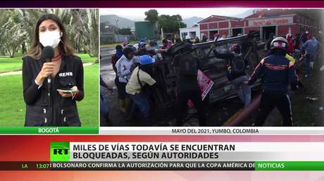 El Comité del Paro de Colombia anuncia que ordenó desbloquear las vías en medio de las conversaciones con el Gobierno