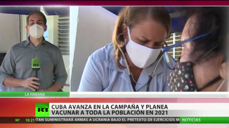 Cuba avanza en su campaña de inmunización y planea vacunar a toda la población en 2021