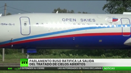 El Parlamento de Rusia ratifica la salida del Tratado de Cielos Abiertos
