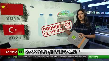 La Unión Europea afronta una crisis de basura ante el veto de países que la importaban