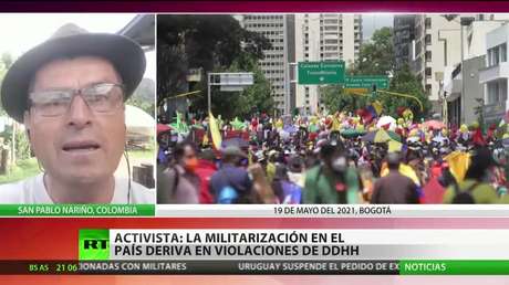 Activistas colombianos convocan nueva protesta en medio del diálogo con el Ejecutivo