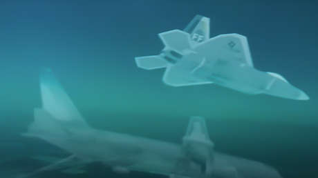 Esto es lo que ven pilotos de cazas de EE.UU. durante los entrenamientos gracias a un sistema que combina realidad aumentada e inteligencia artificial