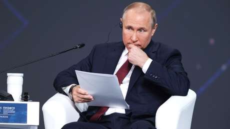 El presidente de Rusia, Vladímir Putin