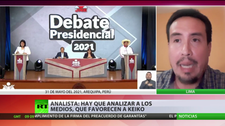 Analista de las elecciones en Perú subraya el papel de los medios en favor de Fujimori