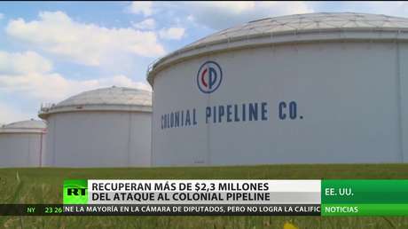 Recuperan más de 2,3 millones de dólares pagados tras el ciberataque contra Colonial Pipeline