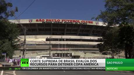 La Corte Suprema de Brasil evalúa dos recursos para suspender la Copa América
