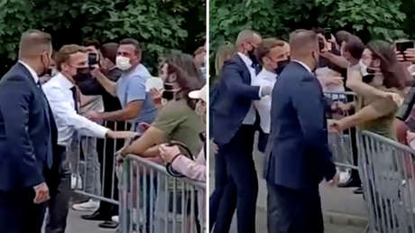 El hombre que abofeteó al presidente de Francia afirma ante un tribunal que Macron representa "el declive del país"