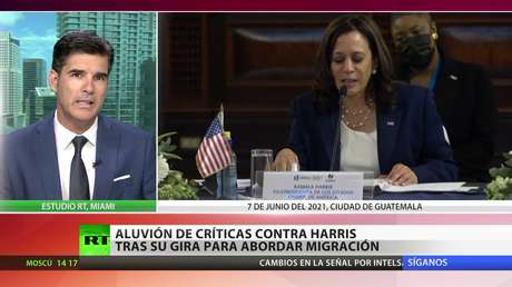 Aluvión de críticas contra Kamala Harris tras su gira para abordar la crisis migratoria