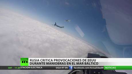 Rusia critica provocaciones de EE.UU. durante ejercicios militares en el Báltico