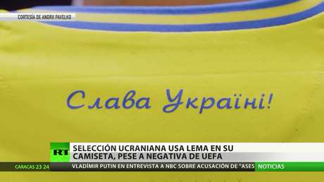 La Selección ucraniana lucirá su lema en su camiseta, pese a la negativa de la UEFA