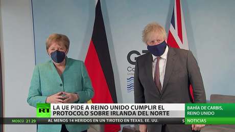 La UE pide a Reino Unido que cumpla el protocolo sobre Irlanda del Norte