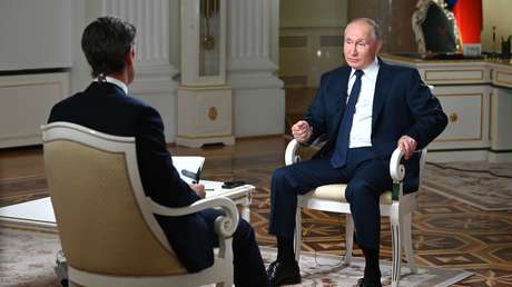 "No le gusta mi respuesta, no quiere que sea escuchada": Putin critica al periodista por "amordazarlo" durante la entrevista con la NBC (VIDEO)