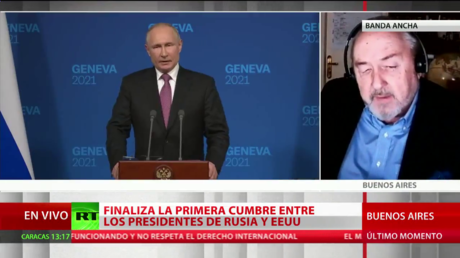 Experto afirma que "el tema de la estabilidad estratégica era el prioritario en la agenda" de Putin y Biden