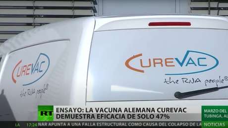 A solo 47 % llega la eficacia de la vacuna alemana CureVac contra el coronavirus