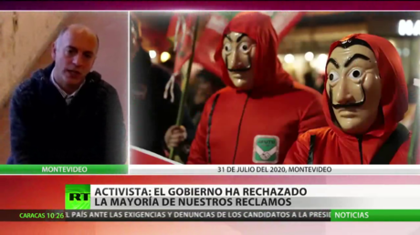 Convocan un paro general en Uruguay por falta de ayudas, hambre y desigualdad