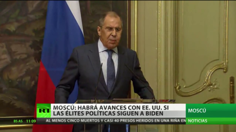 Moscú dice que habrá avances en las relaciones con Washington si sus élites políticas siguen el acercamiento de Biden