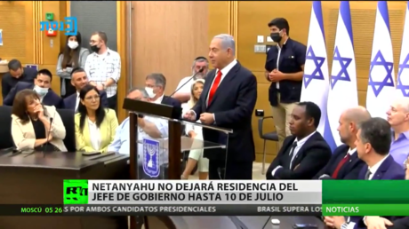 Netanyahu no dejará la residencia del jefe de Gobierno hasta el 10 de julio