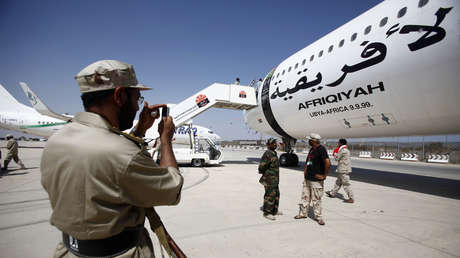 Vuelve a Libia el avión presidencial de Muammar Gaddafi 10 años después