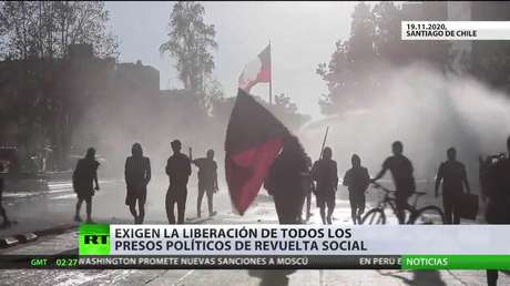 Exigen en Chile la liberación de todos los presos políticos de la revuelta social de 2019
