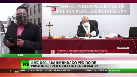 Perú: Un juez declara infundado el pedido de prisión preventiva contra Fujimori