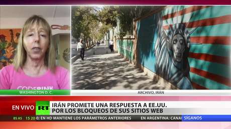 Irán asegura que no se quedará de brazos cruzados ante el bloqueo de sus sitios web por EE.UU.