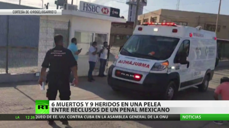 Al menos 6 muertos y 9 heridos tras una riña entre reclusos en un penal de México