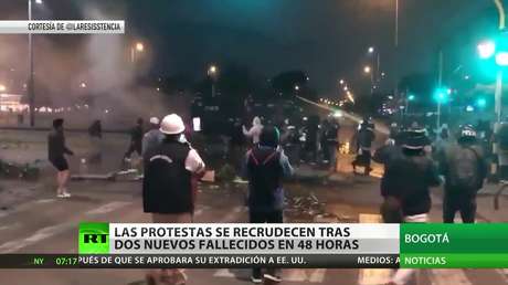 Las protestas se recrudecen en Colombia tras dos nuevas muertes en 48 horas