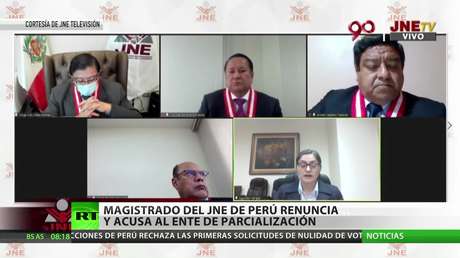 Perú: Un magistrado del Jurado Nacional de Elecciones renuncia y acusa al ente de parcialización