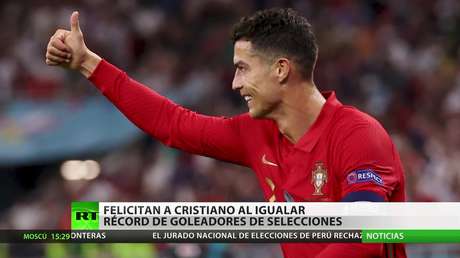 Eurocopa 2020: Cristiano Ronaldo iguala el récord de máximos goleadores con su selección