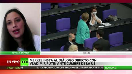 Merkel insta al diálogo directo con Vladímir Putin ante la cumbre de la UE