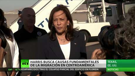 Kamala Harris visita la frontera entre EE.UU. y México tras críticas por no haber ido antes