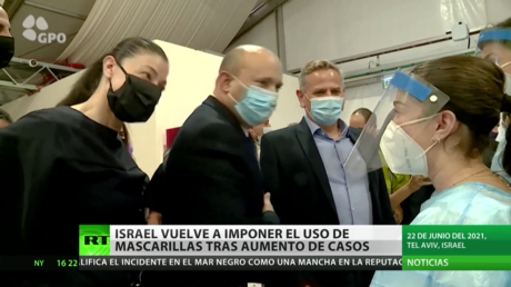 Israel vuelve a imponer uso de mascarilla tras aumento de casos de covid-19