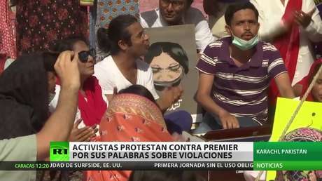Pakistán: Protestas contra el primer ministro por sus palabras sobre violaciones sexuales